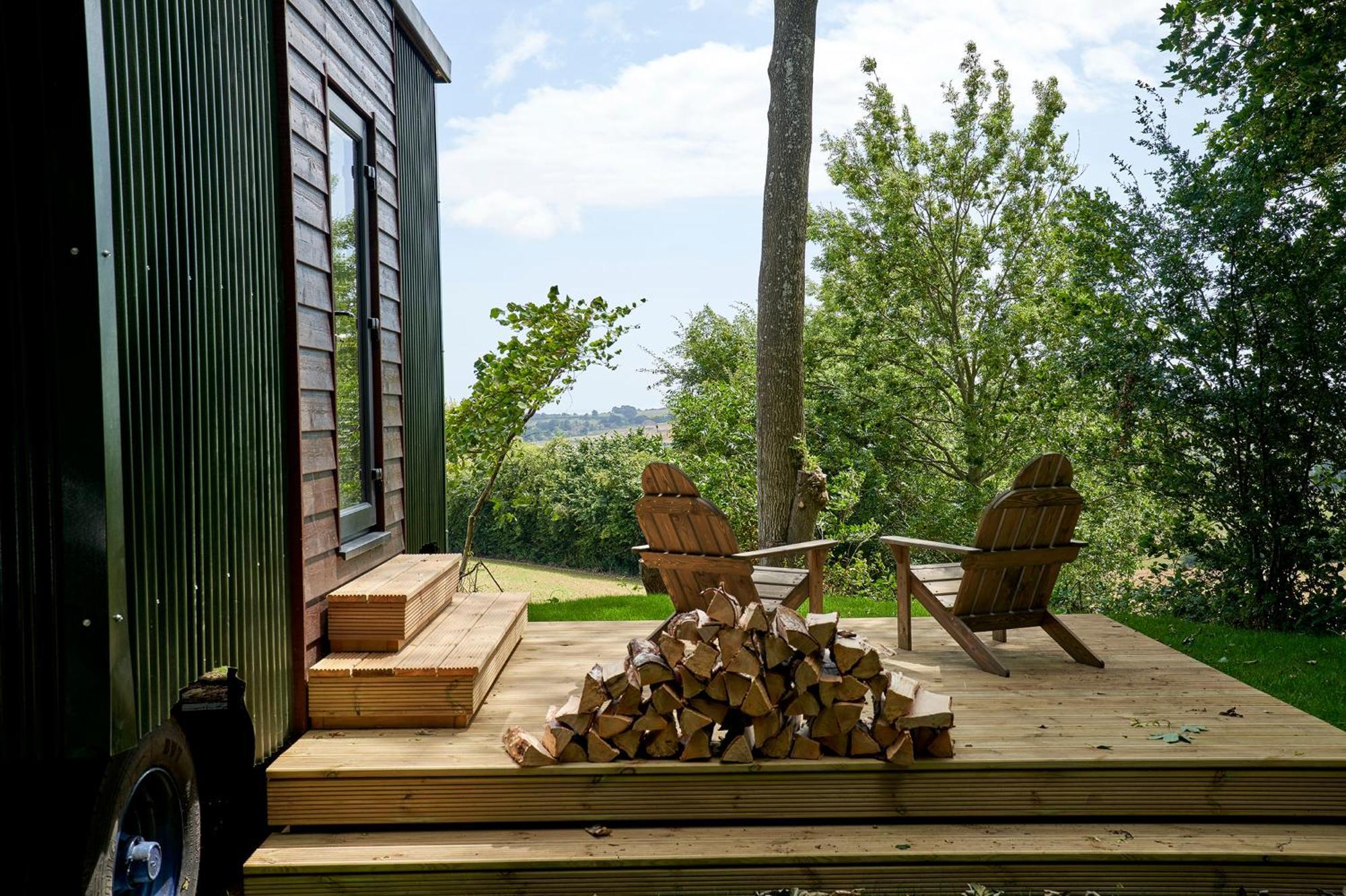 Extraordinary Huts Ltd Villa Rye Bagian luar foto