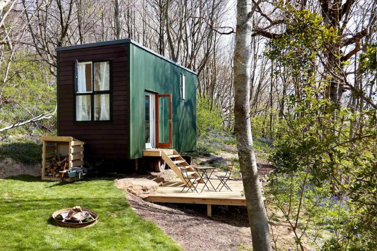 Extraordinary Huts Ltd Villa Rye Bagian luar foto