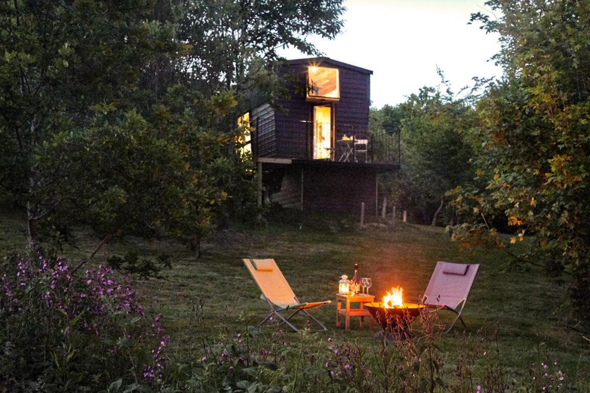 Extraordinary Huts Ltd Villa Rye Bagian luar foto